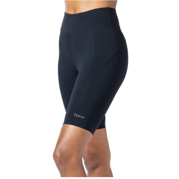 Terry Freedom 2 in 1 Women’s Size Medium Black Cycling Shorts NWT Bike $120 Padd - Picture 10 of 14